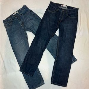 Levi’s Boys 505 set of 2 Jeans